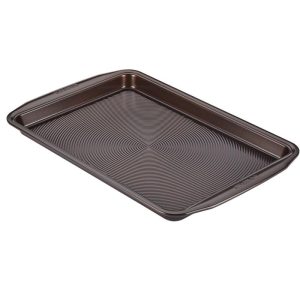 Circulon Symmetry Nonstick 10-Inch x 15-Inch Cookie Pan, Chocolate Brown
