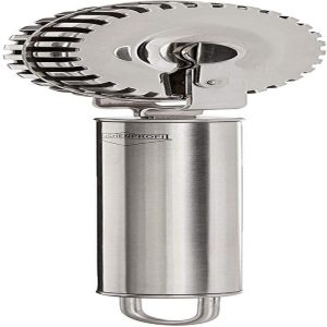 Kuchenprofi 7-Inch Stainless Ravioli Wheel For Cutting and Crimping Pasta Dough