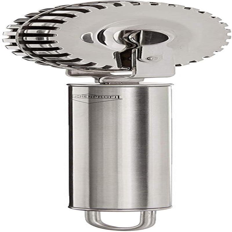 Kuchenprofi 7-Inch Stainless Ravioli Wheel For Cutting and Crimping Pasta Dough