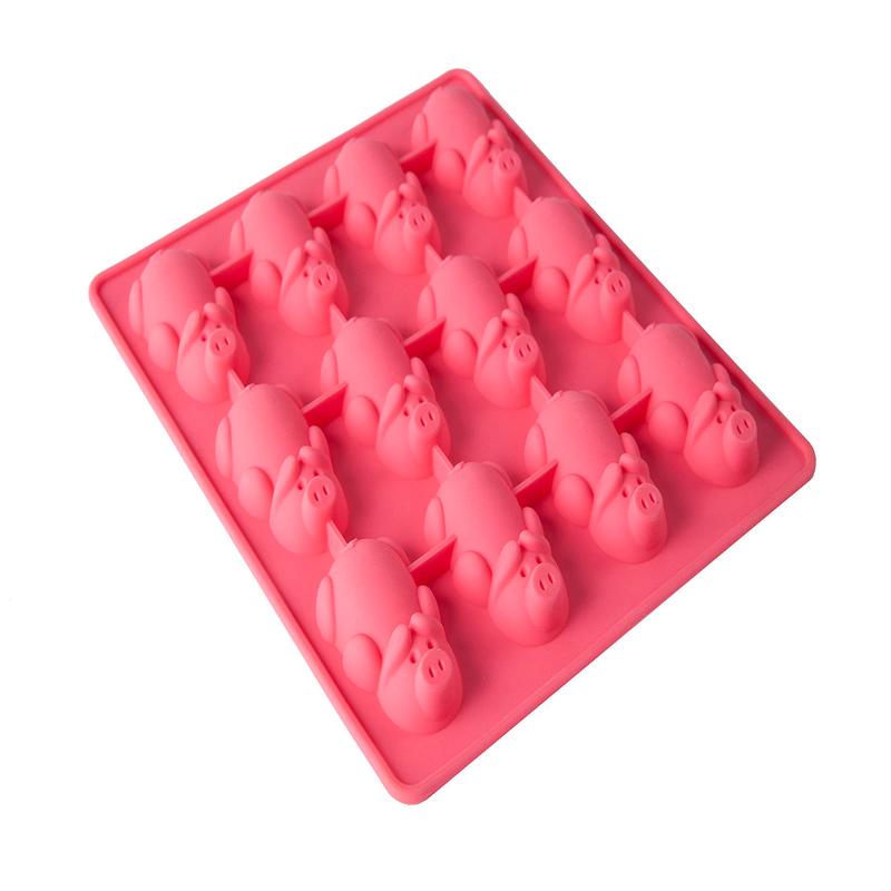 Mobi 12 Pigs in a Blanket Silicone Snack Mold, Little Pigs in Blankets