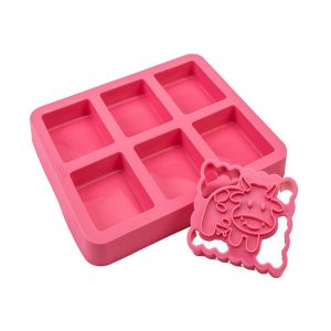 Mobi Silicone Ice Cream Sandwich Maker, Cow