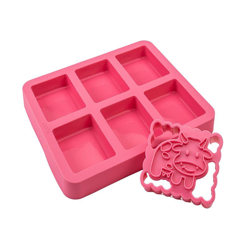 Mobi Silicone Ice Cream Sandwich Maker, Cow