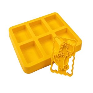 Mobi Silicone Ice Cream Sandwich Maker, T-Rex