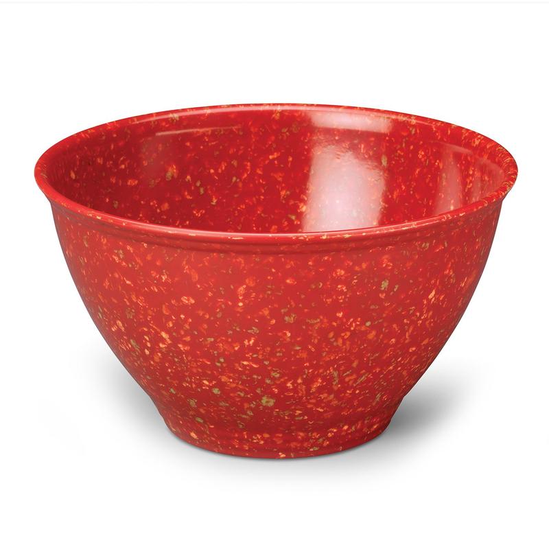 Rachael Ray 4 Quart Garbage Bowl Melamine Mixing Bowl Red