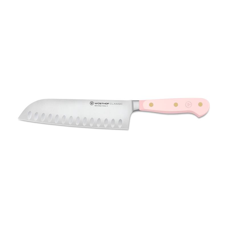 Wusthof Classic 7-Inch Santoku Knife, Pink Sea Salt
