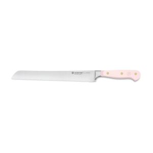 Wusthof Classic 9-Inch Double Serrated Bread Knife, Pink Sea Salt