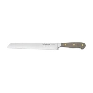 Wusthof Classic 9-Inch Double Serrated Bread Knife, Velvet Oyster