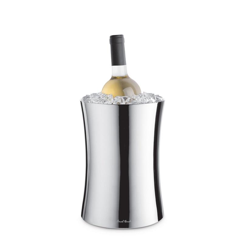 Final Touch Double-Wall Stainless Steel Wine Chiller
