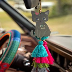 Natural Life Car Freshener I Love My Cat