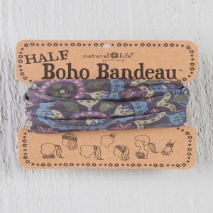 Natural Life Half Bandeau Blue Cream Mandala