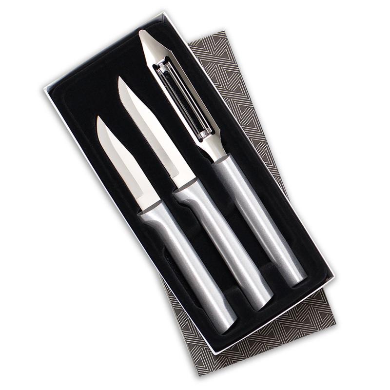Rada 3 Piece Kitchen Basics Knife Set with Gift Box
