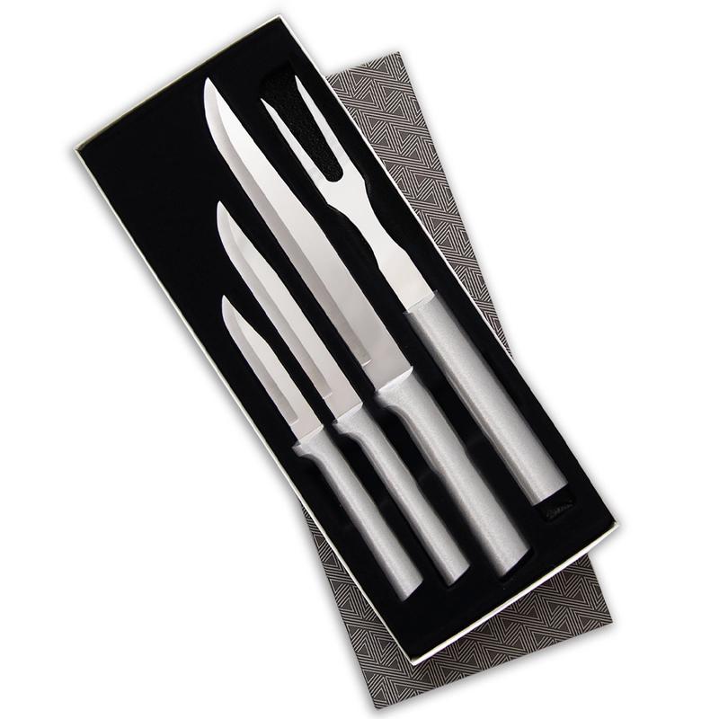 Rada 4 Piece Prepare then Carve Knife Set with Gift Box