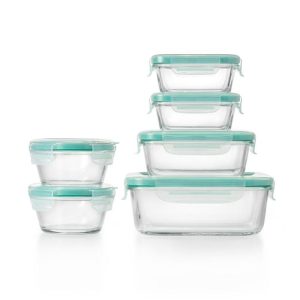OXO 12 Piece Glass Container Set