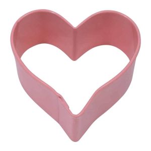 R&M Pink 1.75" Heart Cookie Cut