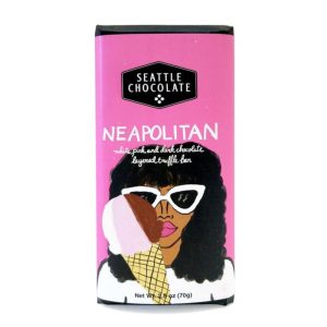 Seattle Chocolate Neapolitan Truffle Bar