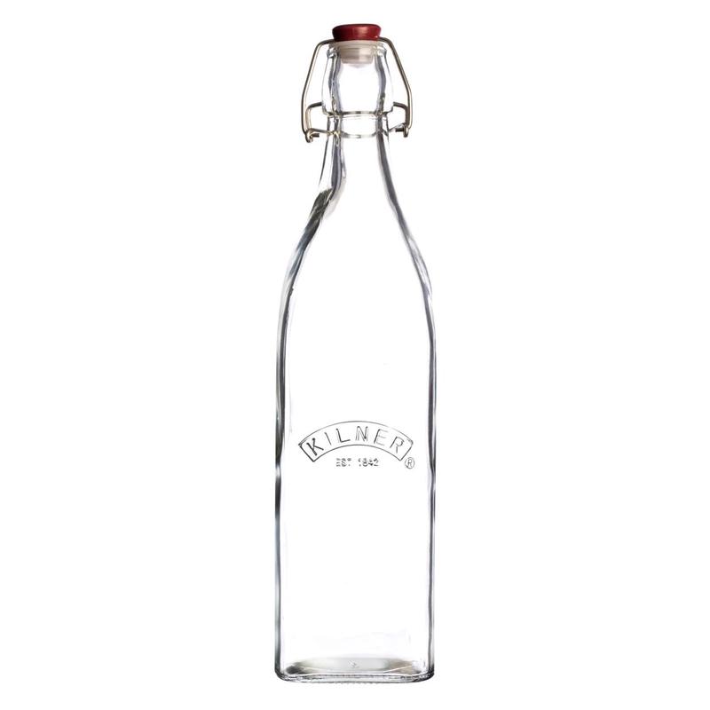 Kilner 34 Fl Oz Square Bottle