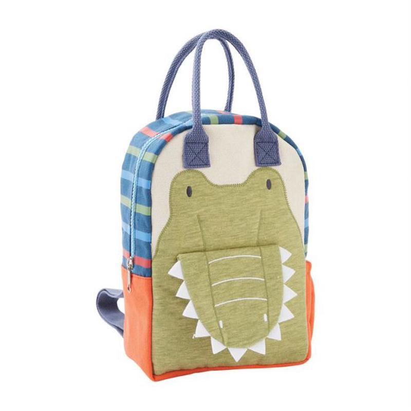 Mudpie Baby Alligator Backpack