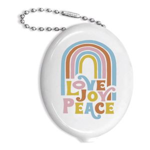 Studio Oh Love Joy Peace Retro Coin Purse
