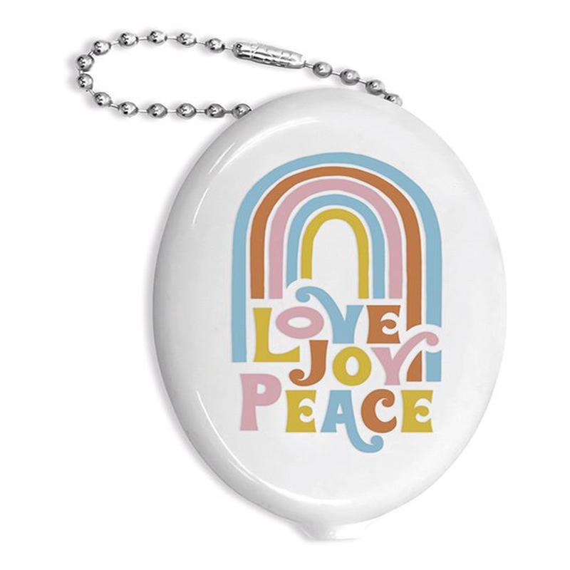 Studio Oh Love Joy Peace Retro Coin Purse