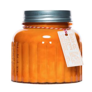 KHall Apothecary Jar Blood Orange Amber