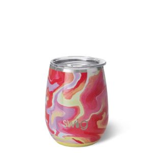 Swig 14oz Pink Lemonade Stemless Wine Cup