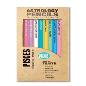 Whiskey River Astrology Pencils Pisces