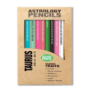 Whiskey River Astrology Pencils Taurus