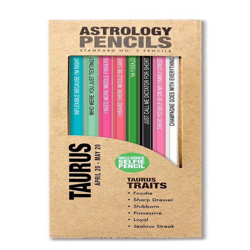Whiskey River Astrology Pencils Taurus