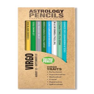 Whiskey River Astrology Pencils Virgo