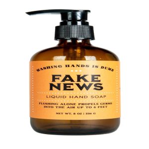 Whiskey River Liquid Hand Soap Fake News
