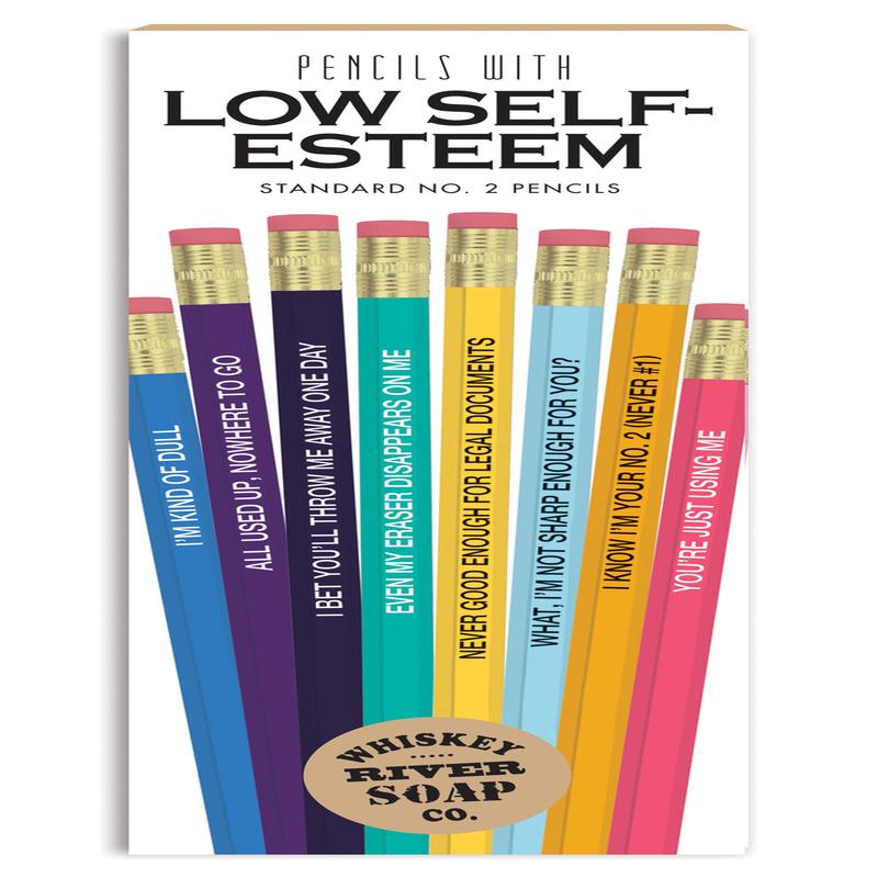 Whiskey River Low Self-Esteem Pencils