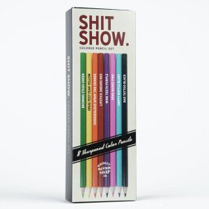 Whiskey River Shit Show Colored Pencil Set