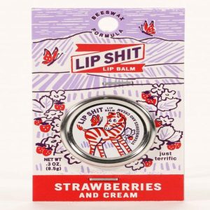 BQ LIP SHIT LIP BALM-STRAWBERRIES AND CREAM
