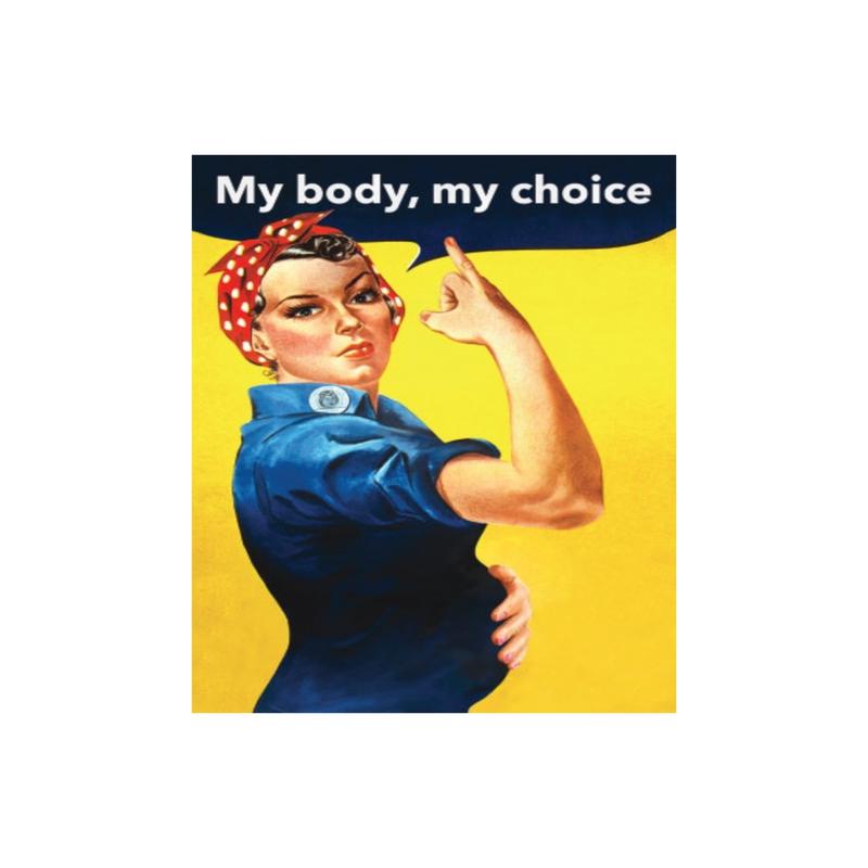 Ephemera Magnet My Body, My Choice