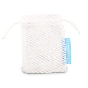 Hydra Shower Burst White Mesh Sachet Bag