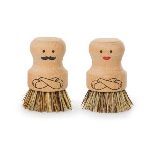 Kikkerland Mr. & Mrs. Scrubber