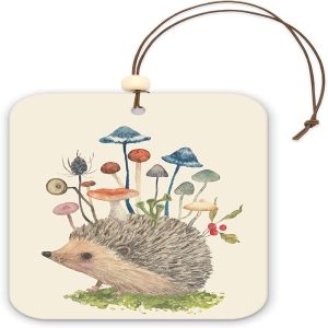 Studio Oh! Hedgehog with Mushrooms Air Freshener pack of 2