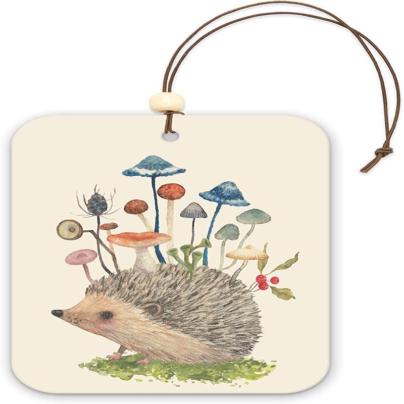 Studio Oh! Hedgehog with Mushrooms Air Freshener pack of 2