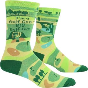BQ I'm a Golf Guy BIG Golf Guy Socks
