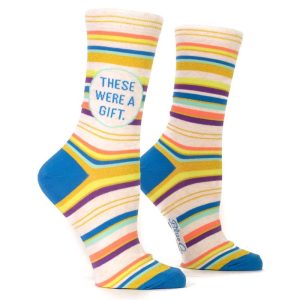 BQ These socks were a gift