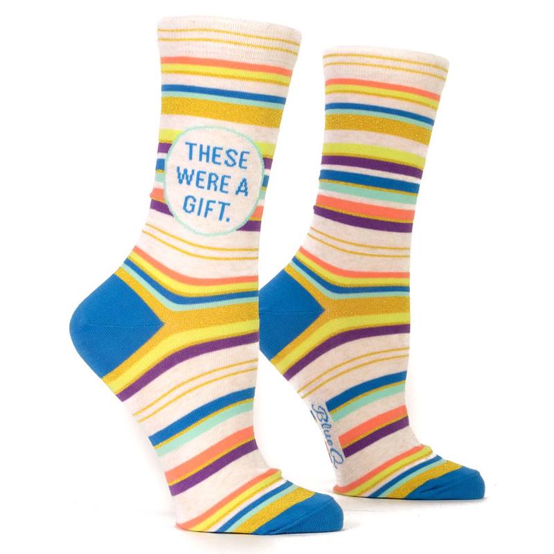 BQ These socks were a gift
