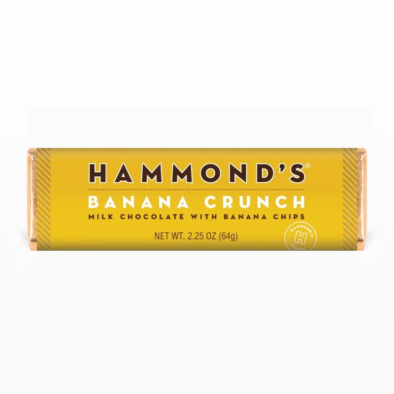 HC Banana Crunch Milk Chocolate Bar