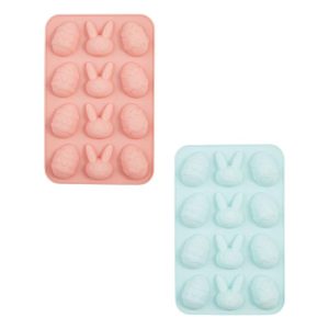 MP Blue Easter Bunny/egg Silicone Mold Set