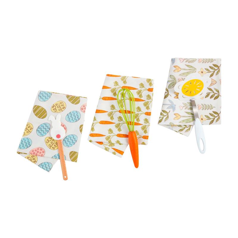 MP Carrot Towel and Utensil Set