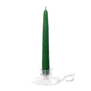 Root 12" Dipped Taper DK Green Candle
