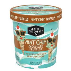 Seattle Chocolate Mint Chip Truffle Pint