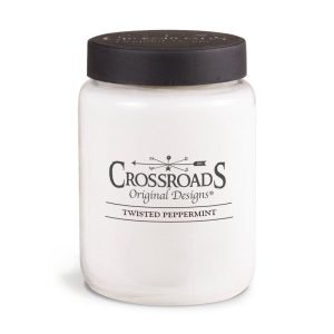 Crossroads Twisted Peppermint 26oz Candle