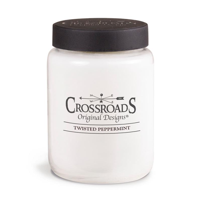 Crossroads Twisted Peppermint 26oz Candle
