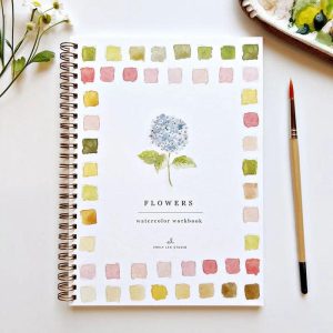 Emily Lex Studio Flowers Watercolor Workbook