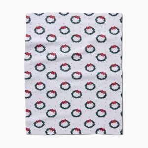 Geometry Bow Wreath Hand Towel